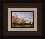 Payson Temple Autumn Light