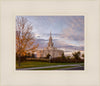 Payson Temple Autumn Light