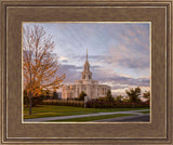 Payson Temple Autumn Light