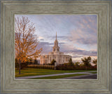 Payson Temple Autumn Light