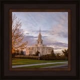 Payson Temple Autumn Light