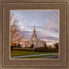 Payson Temple Autumn Light