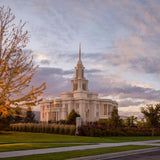 Payson Temple Autumn Light