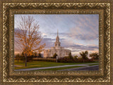 Payson Temple Autumn Light