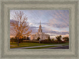 Payson Temple Autumn Light