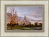 Payson Temple Autumn Light