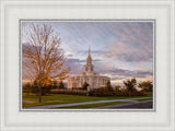 Payson Temple Autumn Light