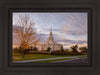 Payson Temple Autumn Light