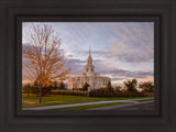 Payson Temple Autumn Light