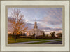 Payson Temple Autumn Light