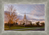 Payson Temple Autumn Light