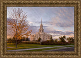 Payson Temple Autumn Light