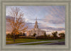 Payson Temple Autumn Light