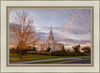 Payson Temple Autumn Light