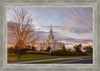 Payson Temple Autumn Light