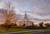 Payson Temple Autumn Light