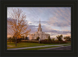 Payson Temple Autumn Light