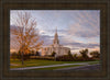 Payson Temple Autumn Light