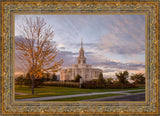 Payson Temple Autumn Light