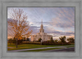 Payson Temple Autumn Light