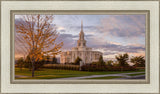 Payson Temple Autumn Light