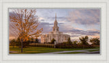 Payson Temple Autumn Light