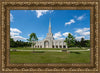 Toronto Ontario Temple Daytime Skies