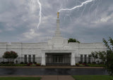 Nashville Temple Through The Storm