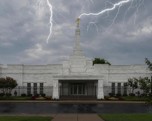 Nashville Temple Through The Storm