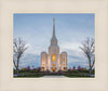 Brigham City Temple Early Spring