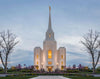 Brigham City Temple Early Spring