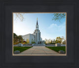 Boston Temple Spring Blossoms