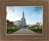 Boston Temple Spring Blossoms