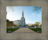 Boston Temple Spring Blossoms