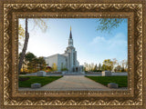 Boston Temple Spring Blossoms