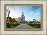 Boston Temple Spring Blossoms