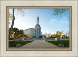 Boston Temple Spring Blossoms