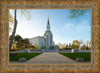 Boston Temple Spring Blossoms