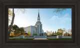 Boston Temple Spring Blossoms