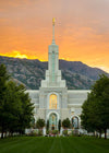 Mount Timpanogos Morning Glory (Full Vertical Version)