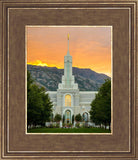 Mount Timpanogos Morning Glory (Full Vertical Version)