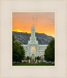 Mount Timpanogos Morning Glory (Full Vertical Version)