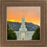 Mount Timpanogos Morning Glory (Full Vertical Version)