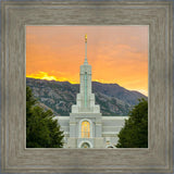 Mount Timpanogos Morning Glory (Full Vertical Version)