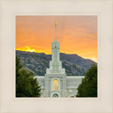 Mount Timpanogos Morning Glory (Full Vertical Version)