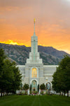 Mount Timpanogos Morning Glory (Full Vertical Version)