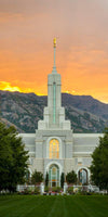 Mount Timpanogos Morning Glory (Full Vertical Version)