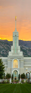 Mount Timpanogos Morning Glory (Full Vertical Version)