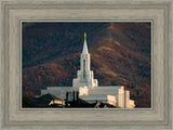 Bountiful Temple Autumn Sunset