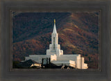 Bountiful Temple Autumn Sunset